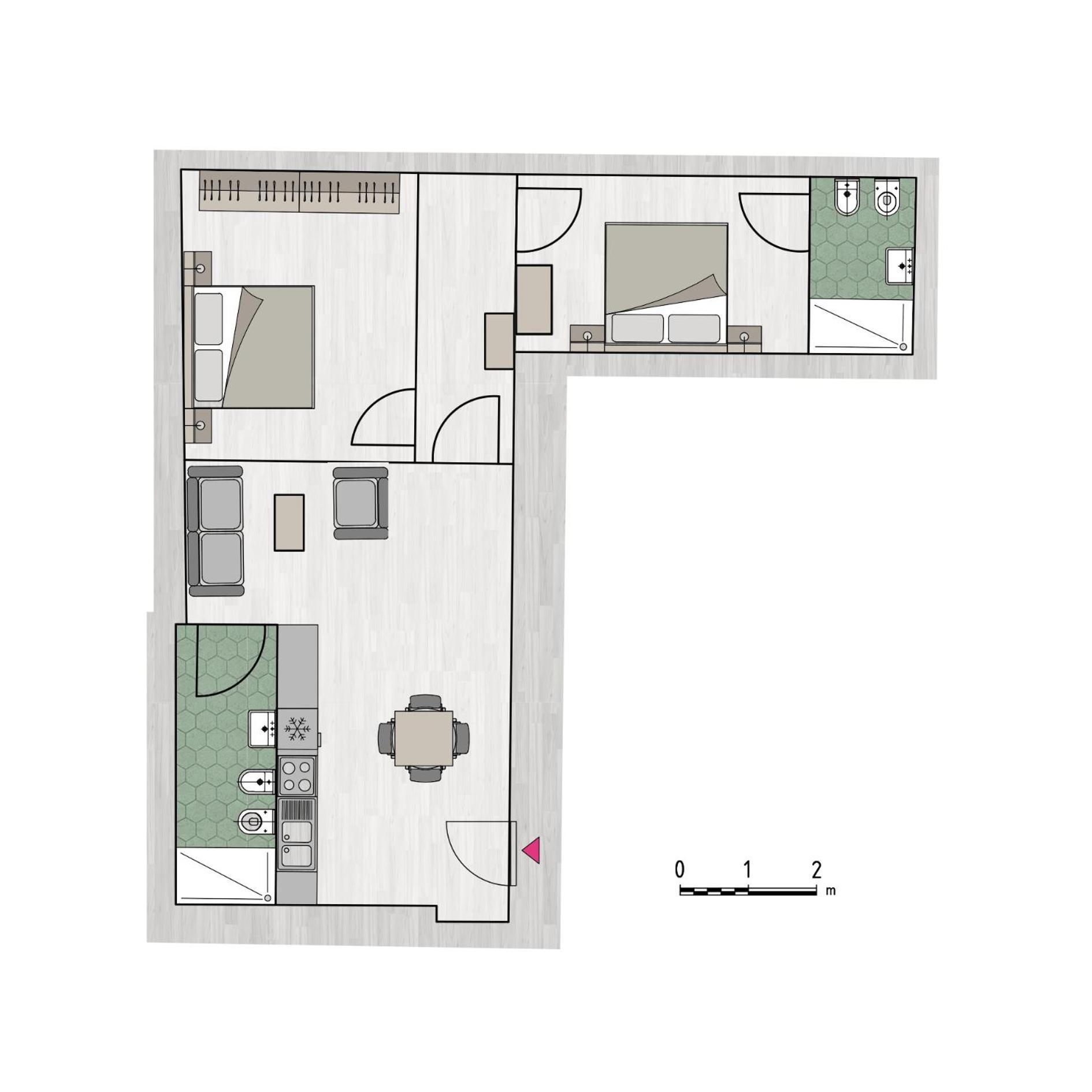 Sette Chiese Apartments Болонья Экстерьер фото